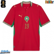 Marokko Youssef En-Nesyri #19 Hjemmedrakt VM 2026 Kortermet